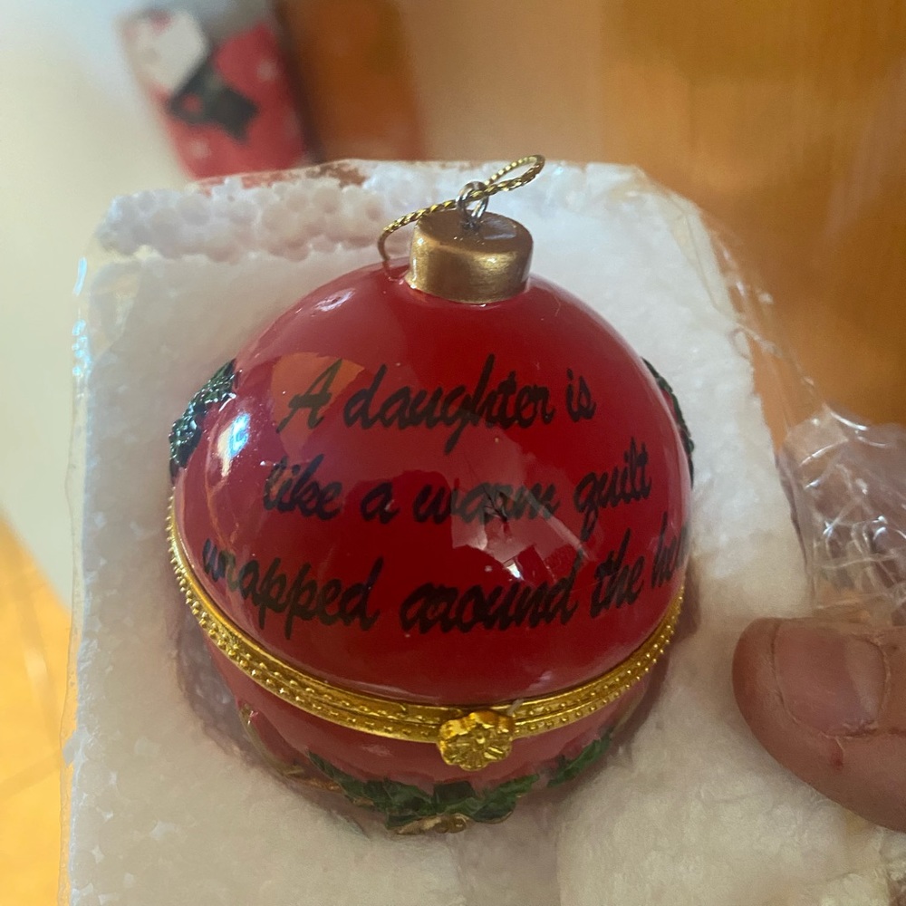 Christmas Daughter Ornament